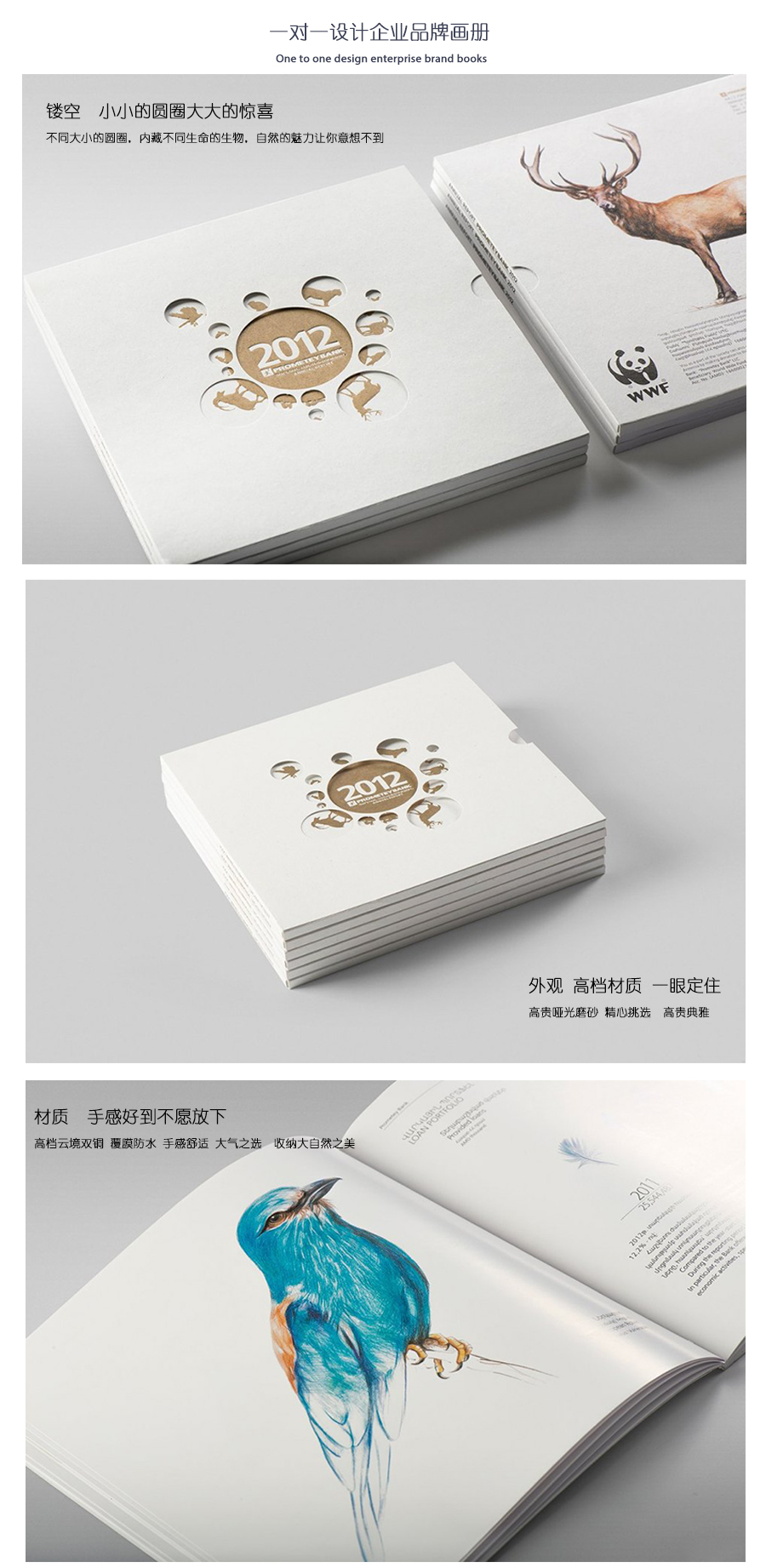 精美生物畫冊、精裝畫冊