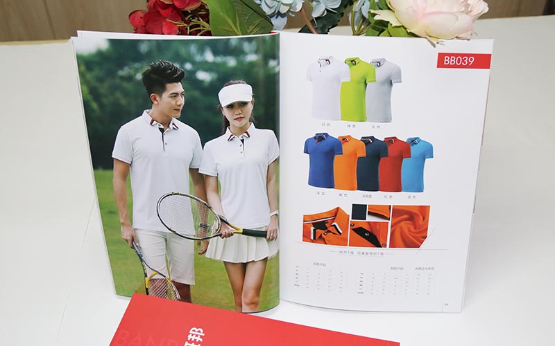 服裝畫冊印刷,企業服裝畫冊設計,工衣畫冊設計印刷廠家